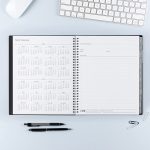 Blue Sky 2023 Monthly Planner, January - December, 8" x 10", Frosted Cover, Wirebound, Joselyn (142080) - Image 7